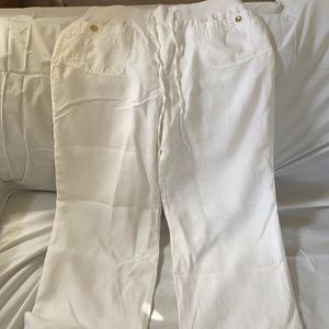 Talbots linen pants